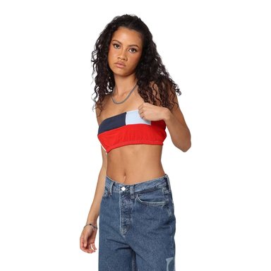 TOP ALGODÓN TOMMY JEANS 76J4151-XS COLORBLOCK