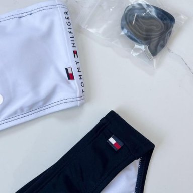 BIKINI MUJER TOMMY HILFIGER AZUL TZOSU158 COLORBLOCK - 2