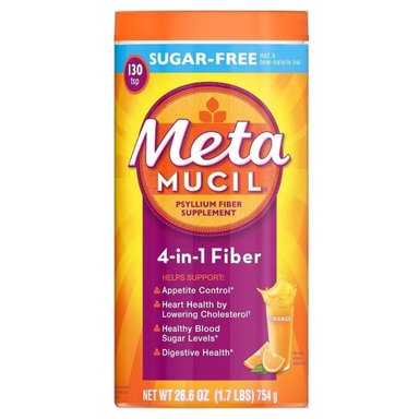 SUPLEMENTO METAMUCIL FIBRA PSYLLIUM SIN AZUCAR EN POLVO 754 GR