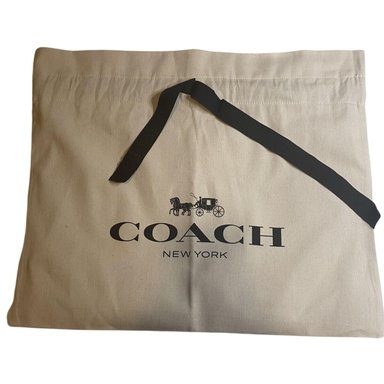 BOLSO COACH DUSTBAG-COACH BEIGE GUARDAPOLVOS XL - 2