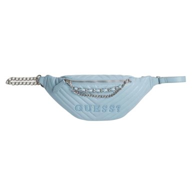 CANGURO GUESS CASSIE QUILTED CELESTE FANNY PACK ACOLCHADO - 1
