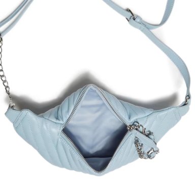 CANGURO GUESS CASSIE QUILTED CELESTE FANNY PACK ACOLCHADO - 2