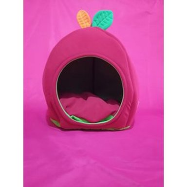 CAMA SUPETMARKET MANZANA ROJO PARA GATOS EN FORMA TAMAÑO T/U - 2