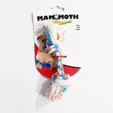 CUERDA PERRO MINI BONE CON NUDOS MAMMOTH TAMAÑO MULTICOLOR - 2