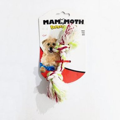 CUERDA PERRO MINI BONE CON NUDOS MAMMOTH TAMAÑO MULTICOLOR - 4