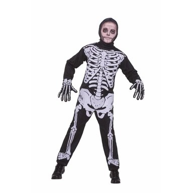 DISFRAZ DE CALAVERA SKELETON PARA NIÑOS