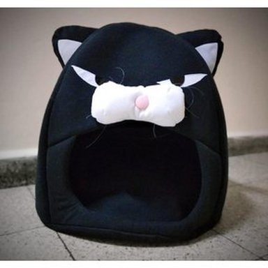CASA PARA MASCOTAS - GATO NEGRO