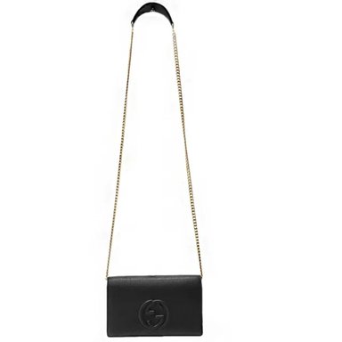 CARTERA GUCCI 809442106 CUERO NEGRO DE SOHO WOC - 6