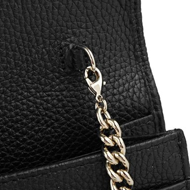 CARTERA GUCCI 809442106 CUERO NEGRO DE SOHO WOC - 9