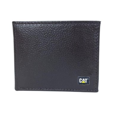 BILLETERA CAT WALLET CUERO MARRÓN