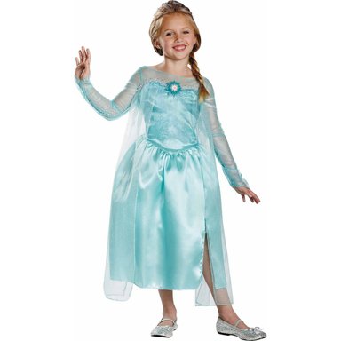 DISFRAZ PARA NIÑAS ELSA FROZEN