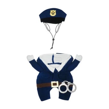DISFRAZ ALGODÓN PERRO POLICIA SUPETMARKET - 2