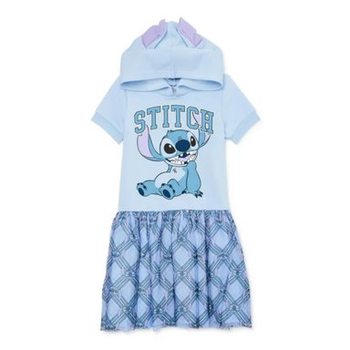 VESTIDO CON CAPUCHA STITCH DE LILOYSTITCH DISNEY