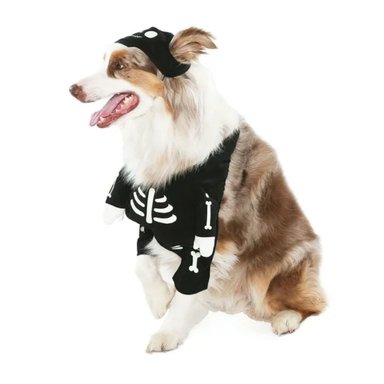 DISFRAZ ALGODÓN PERRO SKELETON-MASCOTA SUPETMARKET SKELETON - 4