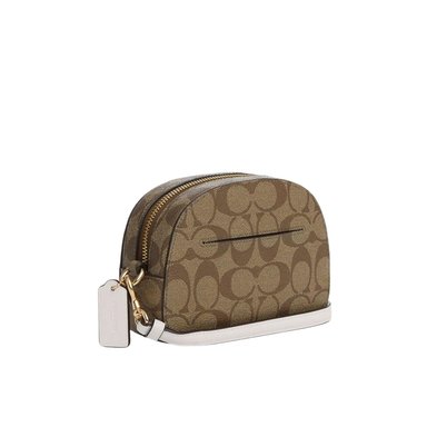 CARTERA COACH MN-SRN- MARRÓN MINI SERENA SATCHEL IN SIGNATURE CANVAS - 2