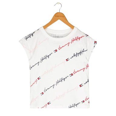 POLO ALGODÓN TOMMY HILFIGER TGFFA28R NIÑA LOGO PRINT - 2