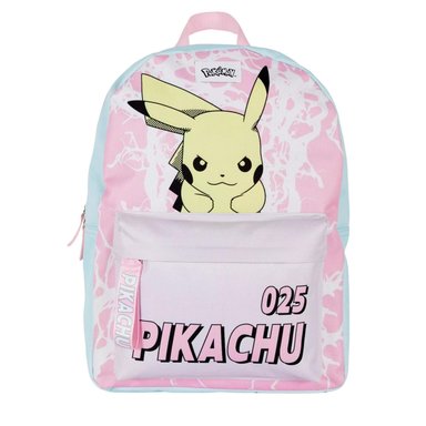 MOCHILA ESCOLAR POKÉMON ROSADO PIKACHU