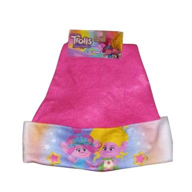 GORRO TROLLS ROSADO BETTER TOGETHER NAVIDEÑO ADULTO