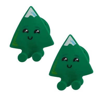 HOLDER O PORTA CEPILLO DE DIENTES CRAYOLA 232629 VERDE PACKX2 PARA NIÑOS