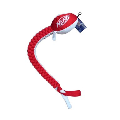 PELOTA JUGUETE PERRO SQUEAKER M VERDE NERF MEDIANA