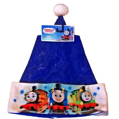 GORRO THOMAS & FRIENDS AZUL NAVIDEÑO PAW ADULTOS