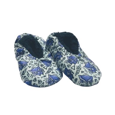 PANTUFLAS UNISEX AVENGERS GRIS FUZZYBABA BLACK PANTHER CALCETINES TIPO - 2