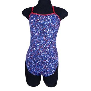 ROPA BAÑO NIKE NESSA081-933 ONE PIECE HYDRASTRONG PIXEL PARTY - 2