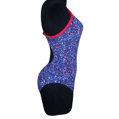 ROPA BAÑO NIKE NESSA081-933 ONE PIECE HYDRASTRONG PIXEL PARTY - 3