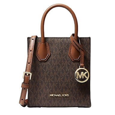 CROSSBODY MICHAEL KORS 35T1GM9C0I CUERO MARRÓN MERCER XS