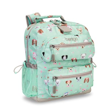 MOCHILA BENTGO BGBKPAKV2-PPY CELESTE ESCOLAR KIDS PUPPY LOVE