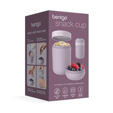 CONTENEDOR BENTGO SNACK CUP ROSA - 6