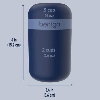 CONTENEDOR BENTGO SNACK CUP NAVY - 5