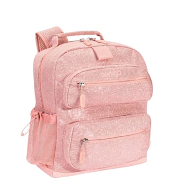 MOCHILA BENTGO BGBKPAKV2-PPGL ROSADO ESCOLAR KIDS ROSA BRILLOSO - 1