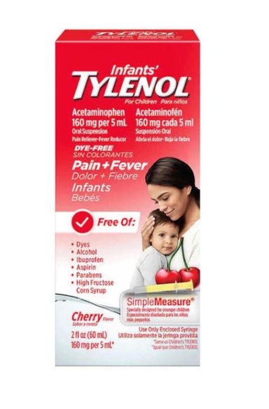 TRATAMIENTO TYLENOL 120 MG SUSPENSIÓN BEBES SABOR CEREZA