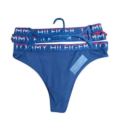 PACK 3 CALZONES MUJER TOMMY HILFIGER MULTICOLOR R91T946 THONG