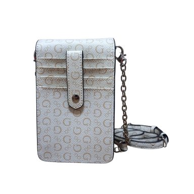 CARTERA GUESS SX821478 BEIGE CROSSBODY PORTA CELULAR HOULTON MINI - 2