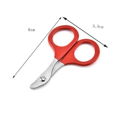 PACK CORTA UÑAS GATO SUPETMARKET CORUNAGAT01 X2 ROJO TAMAÑO 1