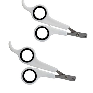 PACK CORTA UÑAS O GARRA GATO SUPETMARKET CORUNAGAT01 X2 BLANCO TAMAÑO 1