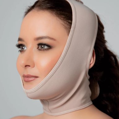 MENTONERA LICRA UNISEX FAJITEX BEIGE 25110 - S POST PROCEDIMIENTO LIPOPAPADA