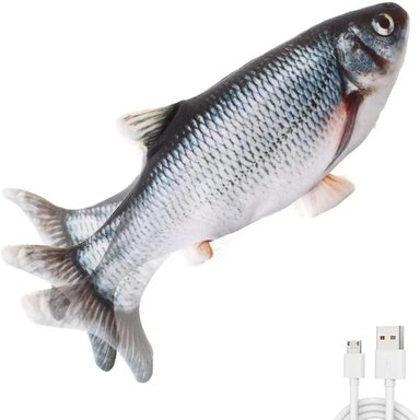 JUGUETE GATO PEZ ELECTRICO FBI01 AZUL SUPETMARKET