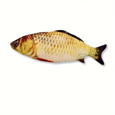 JUGUETE GATO FELPA FBI01 AMARILLO SUPETMARKET PEZ ELECTRICO