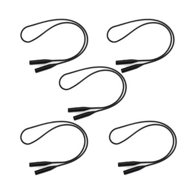 SET MARVELOUS COELNEG X5 HOLDER SILICONA PARA LENTES NEGRO