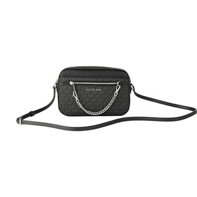 CARTERA MICHAEL KORS 35S1STTC9B NEGRO CROSSBODY JET SET LARGE LOGO