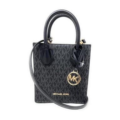 CARTERA MICHAEL KORS MERCER- CUERO NEGRO CROSSBODY MERCER XS