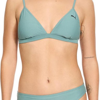 ROPA DE BAÑO MUJER PUMA VERDE SSP23MWS