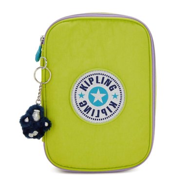 CARTUCHERA KIPLING KI0672 VERDE STAR POP TENNIS