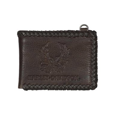 BILLETERA MARVELOUS HDMWA11753BRN CUERO MARRÓN HOMBRE HARLEYDAVIDSON