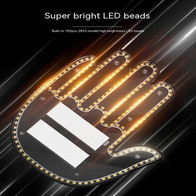 LUZ FORMA MANO CARRO CON CONTROL REMOTO - 3