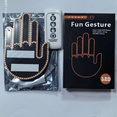 LUZ FORMA MANO CARRO CON CONTROL REMOTO - 5