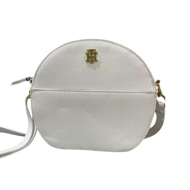 CROSSBODY TOMMY HILFIGER BLANCO ROUND BOX